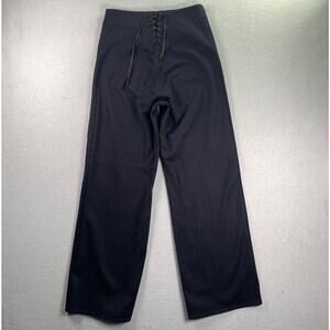 Vintage US Navy Naval Clothing Factory Wool Sailor Pants Mens 29x31 Wide Leg